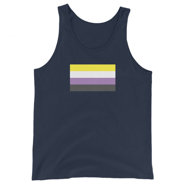 Non Binary Flag Unisex Tank Top