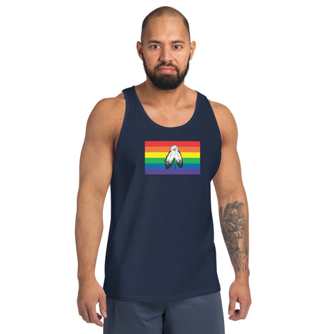 Two Spirit Flag Unisex Tank Top