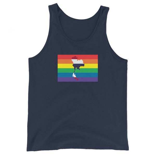Thailand LGBT Pride Flag Unisex Tank Top