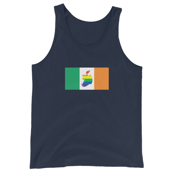Ireland LGBT Pride Flag Unisex Tank Top
