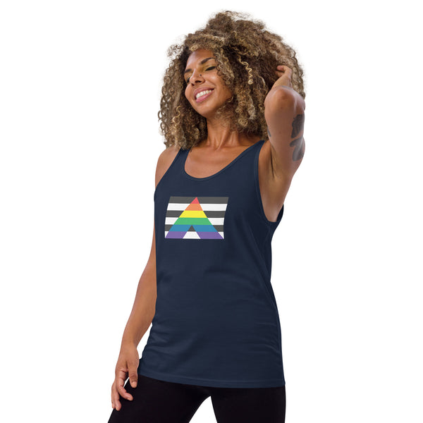 Straight Ally Flag Tank Top