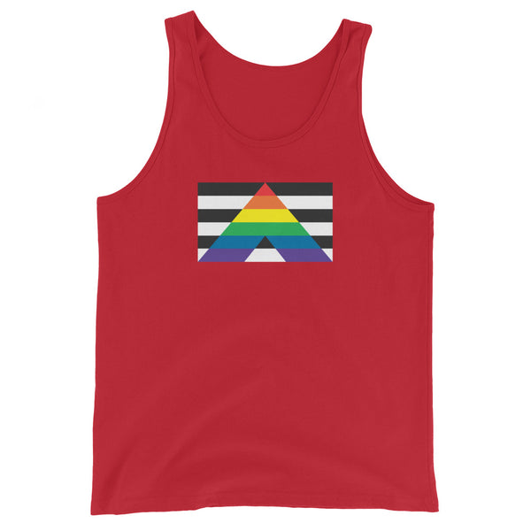 Straight Ally Flag Tank Top