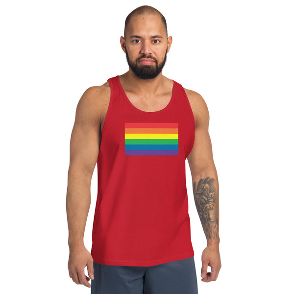 LGBT Pride Flag Unisex Tank Top