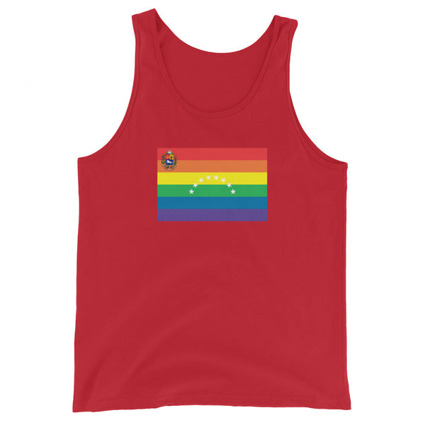 Venezuela LGBT Pride Flag Unisex Tank Top