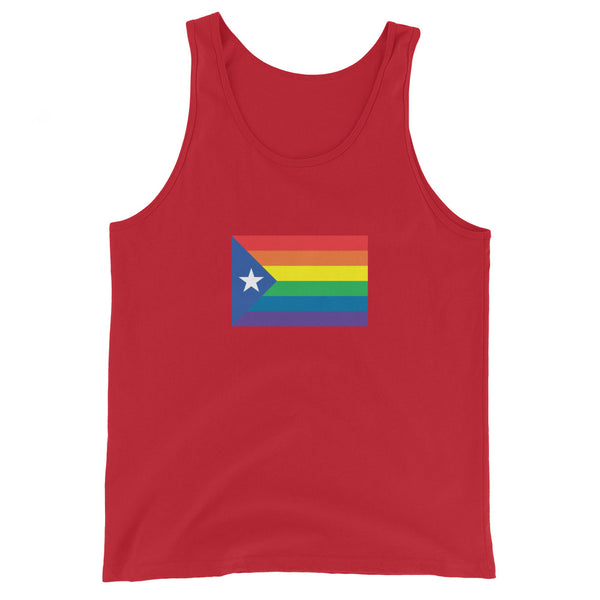 Catalonia LGBT Pride Flag Unisex Tank Top