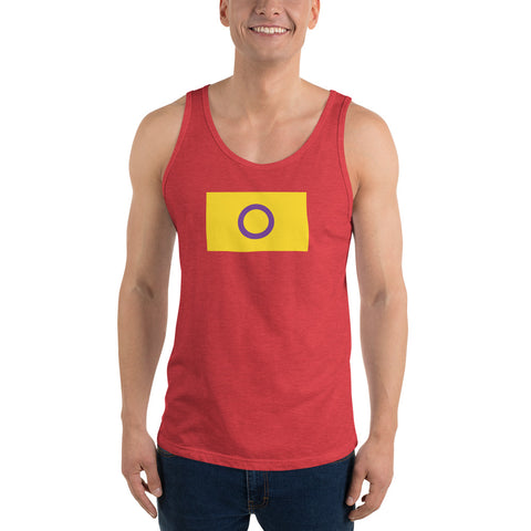 Intersex Flag Unisex Tank Top