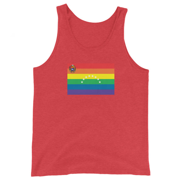 Venezuela LGBT Pride Flag Unisex Tank Top