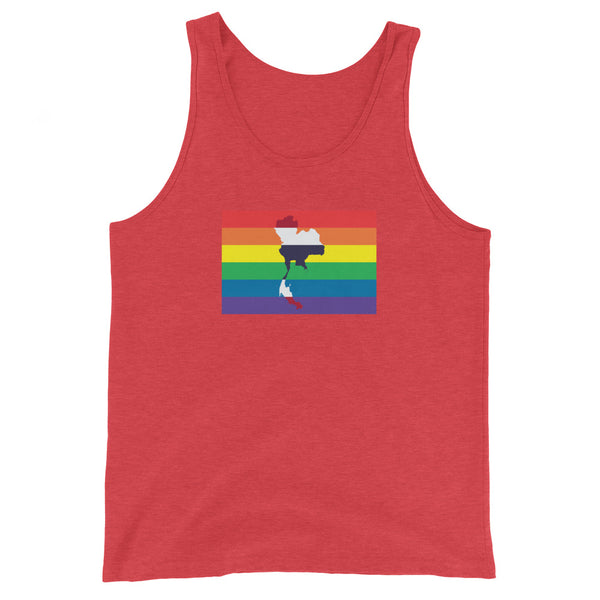 Thailand LGBT Pride Flag Unisex Tank Top