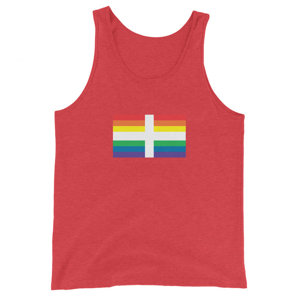England Pride Flag Unisex Tank Top
