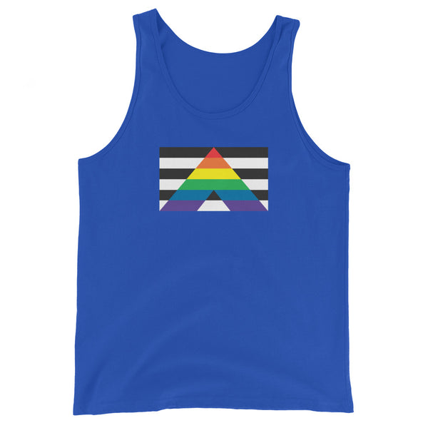 Straight Ally Flag Tank Top