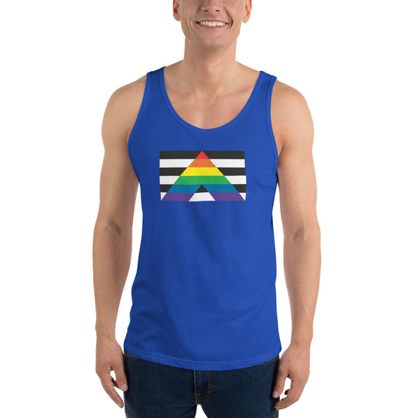 Straight Ally Flag Tank Top