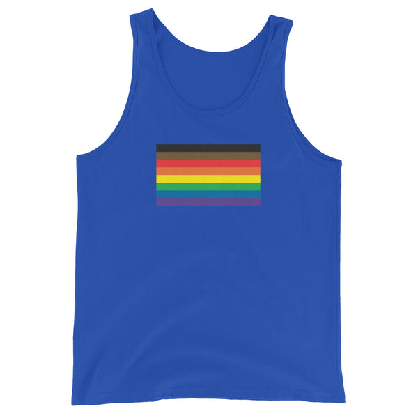 More Color, More Pride Flag Unisex Tank Top