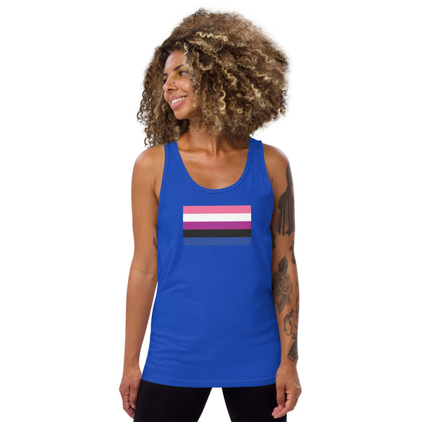 Genderfluid Flag Unisex Tank Top