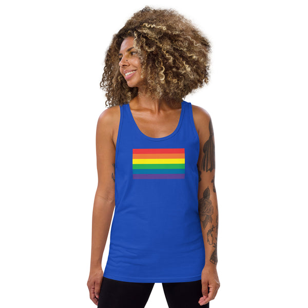 LGBT Pride Flag Unisex Tank Top