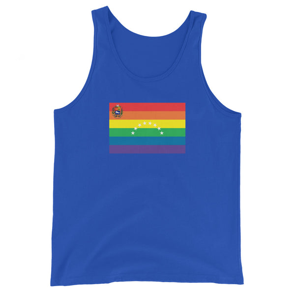 Venezuela LGBT Pride Flag Unisex Tank Top