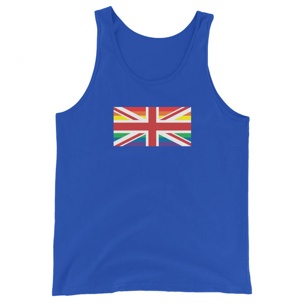 United Kingdom LGBT Pride Flag Unisex Tank Top