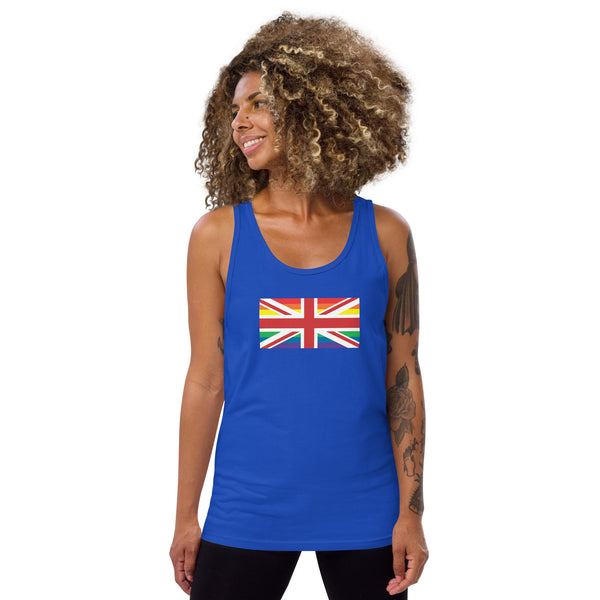 United Kingdom LGBT Pride Flag Unisex Tank Top
