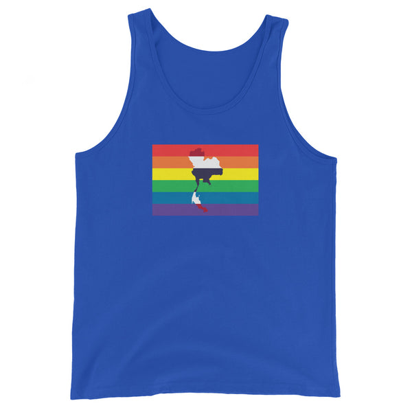 Thailand LGBT Pride Flag Unisex Tank Top