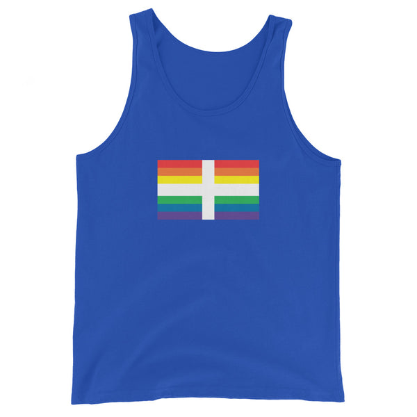 England Pride Flag Unisex Tank Top