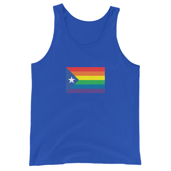 Catalonia LGBT Pride Flag Unisex Tank Top