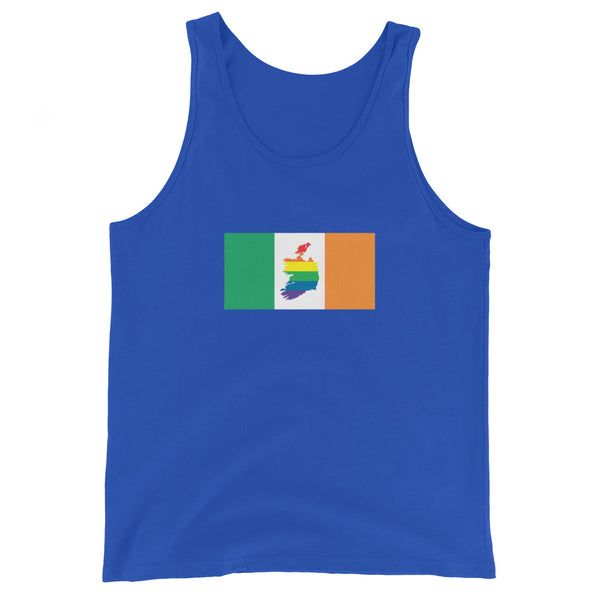 Ireland LGBT Pride Flag Unisex Tank Top