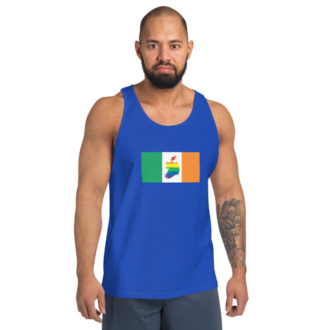 Ireland LGBT Pride Flag Unisex Tank Top