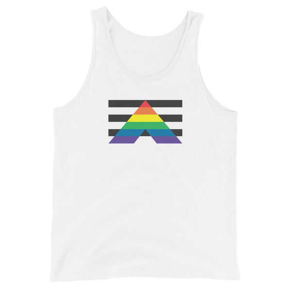 Straight Ally Flag Tank Top