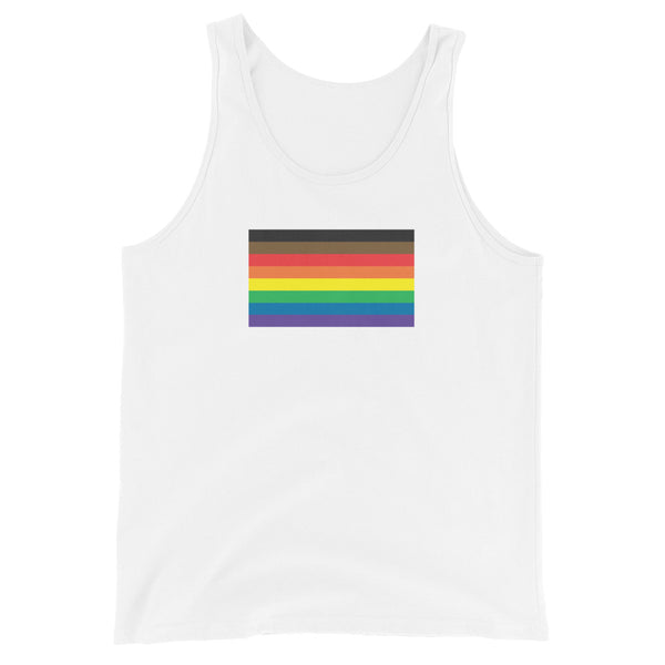 More Color, More Pride Flag Unisex Tank Top