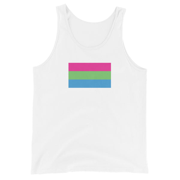 Polysexual Pride Flag Tank Top
