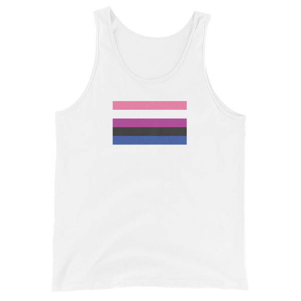Genderfluid Flag Unisex Tank Top