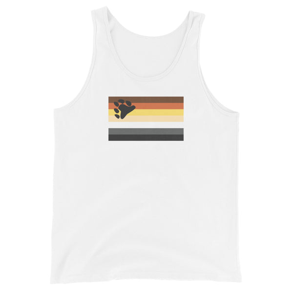 Bear Pride Flag Unisex Tank Top