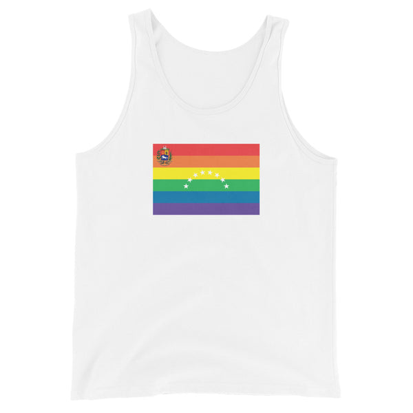 Venezuela LGBT Pride Flag Unisex Tank Top