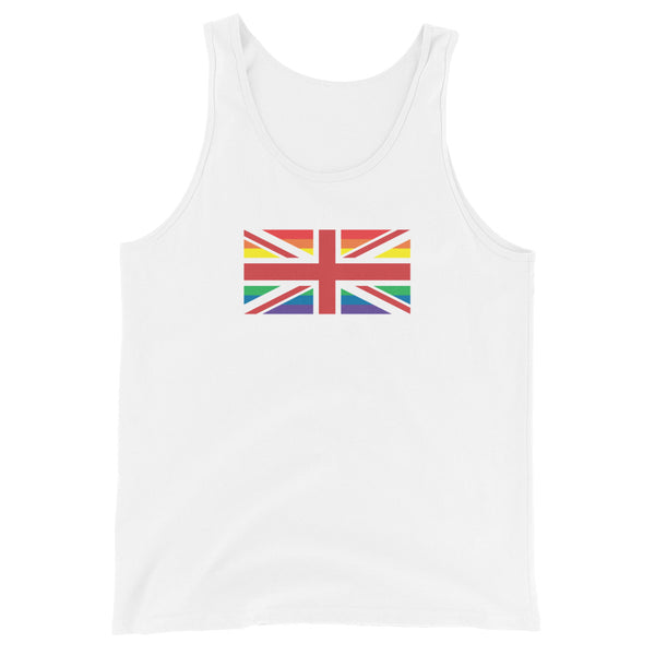 United Kingdom LGBT Pride Flag Unisex Tank Top