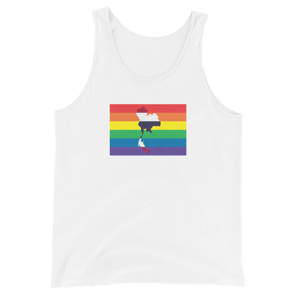 Thailand LGBT Pride Flag Unisex Tank Top