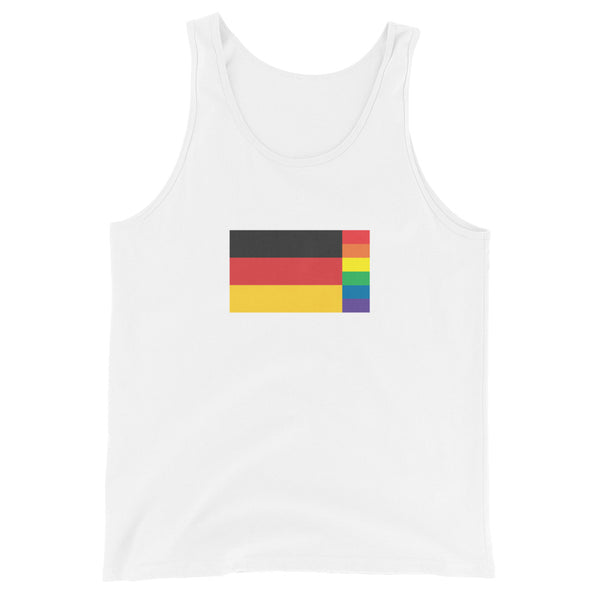Germany LGBT Pride Flag Unisex Tank Top