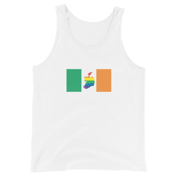 Ireland LGBT Pride Flag Unisex Tank Top