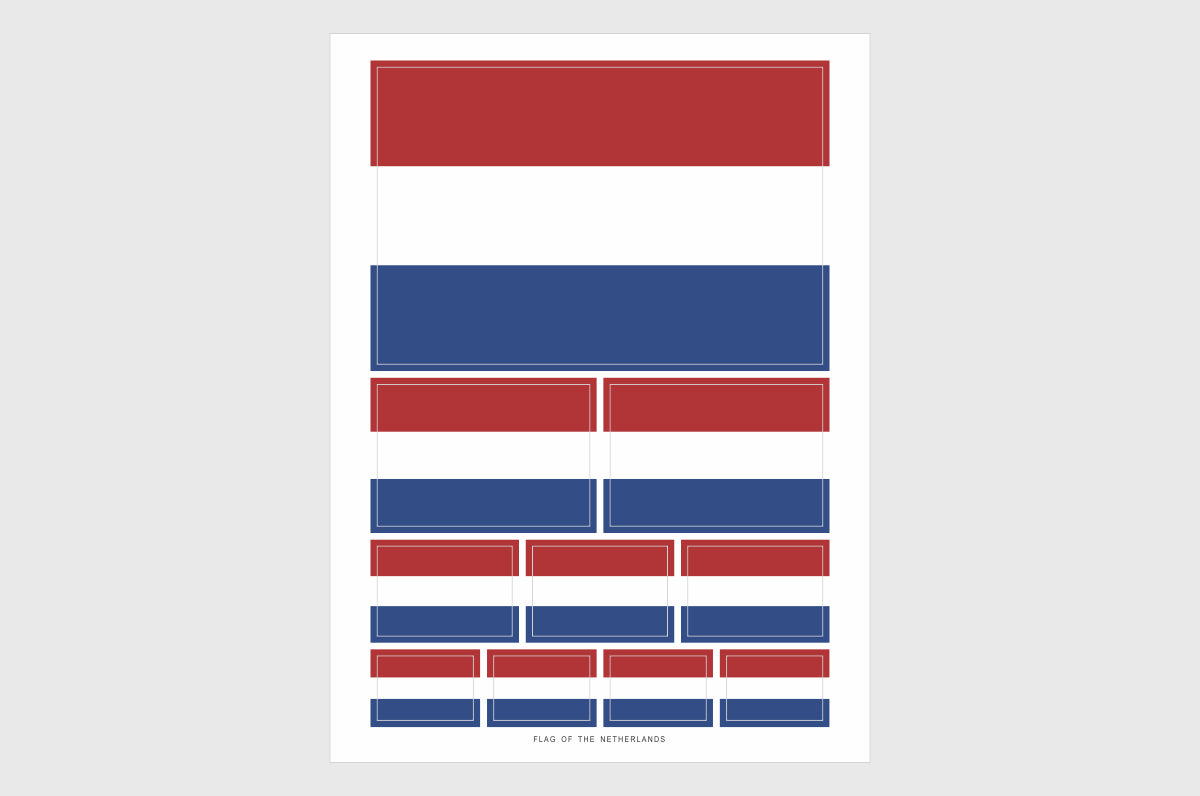 The Netherlands Flag Stickers