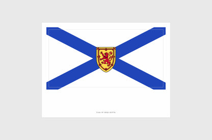 Nova Scotia Flag Stickers