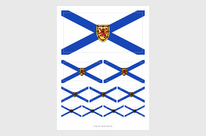 Nova Scotia Flag Stickers
