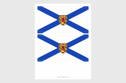 Nova Scotia Flag Stickers