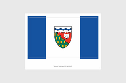 Northwest Territories Flag Stickers