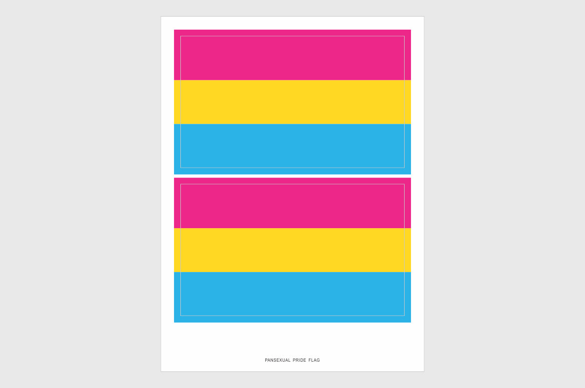Pansexual Flag Stickers