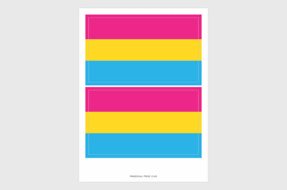 Pansexual Flag Stickers