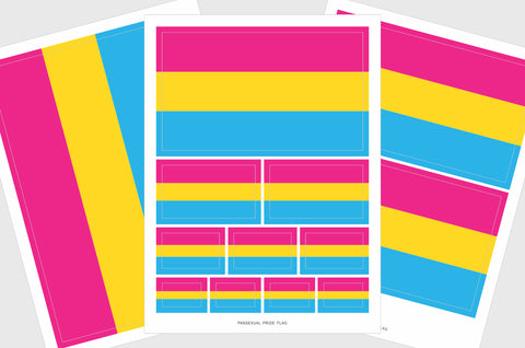 Pansexual Flag Stickers