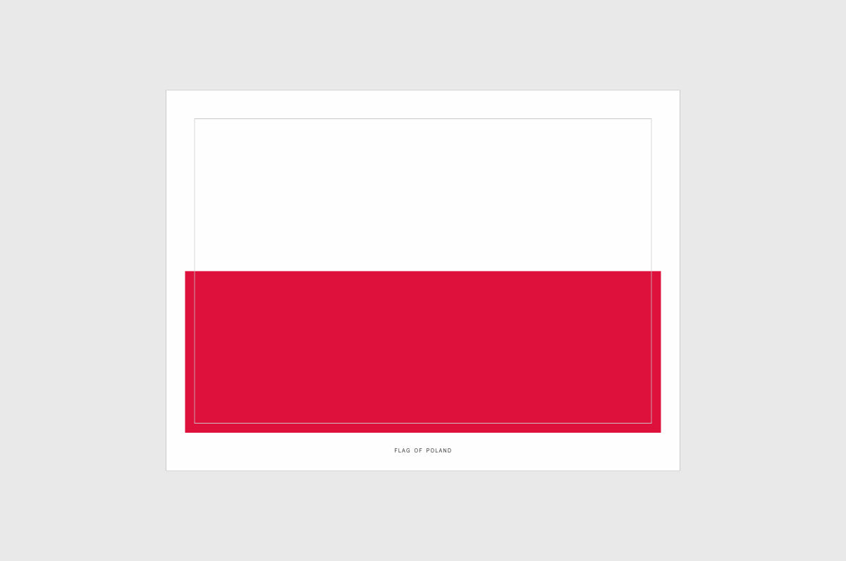 Poland Flag Stickers