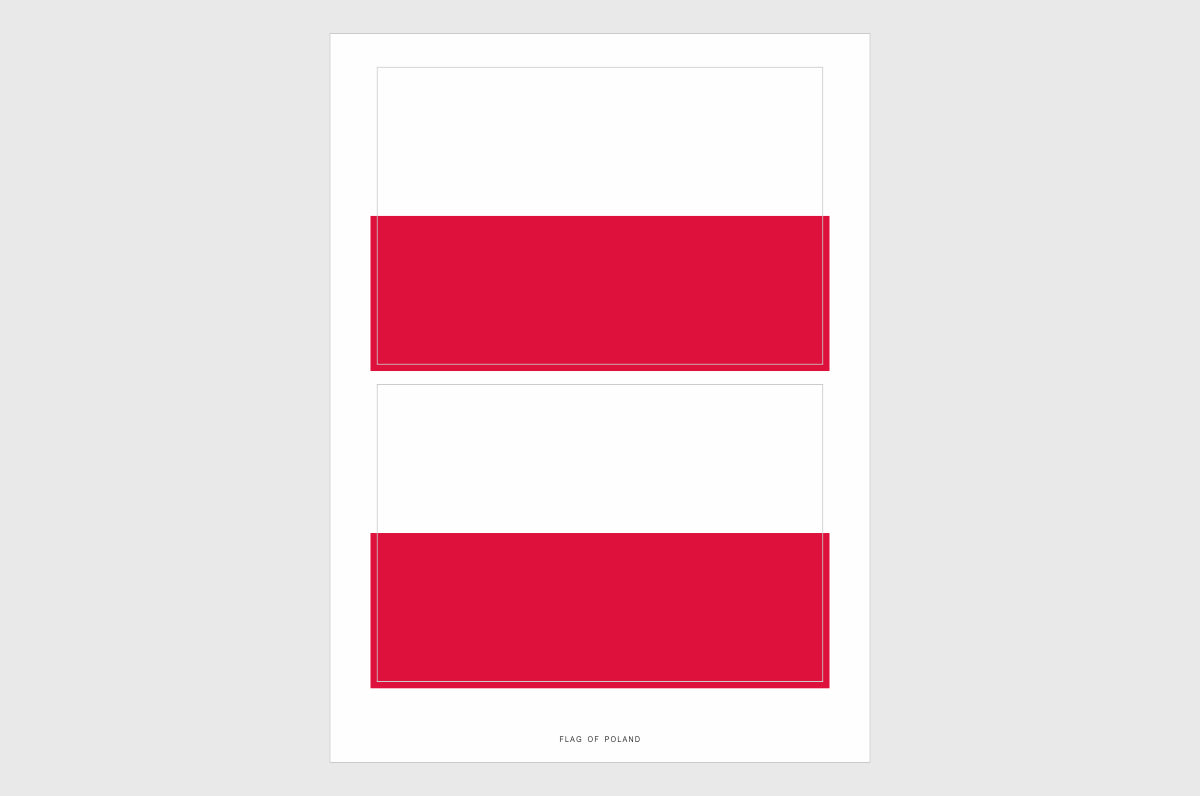 Poland Flag Stickers
