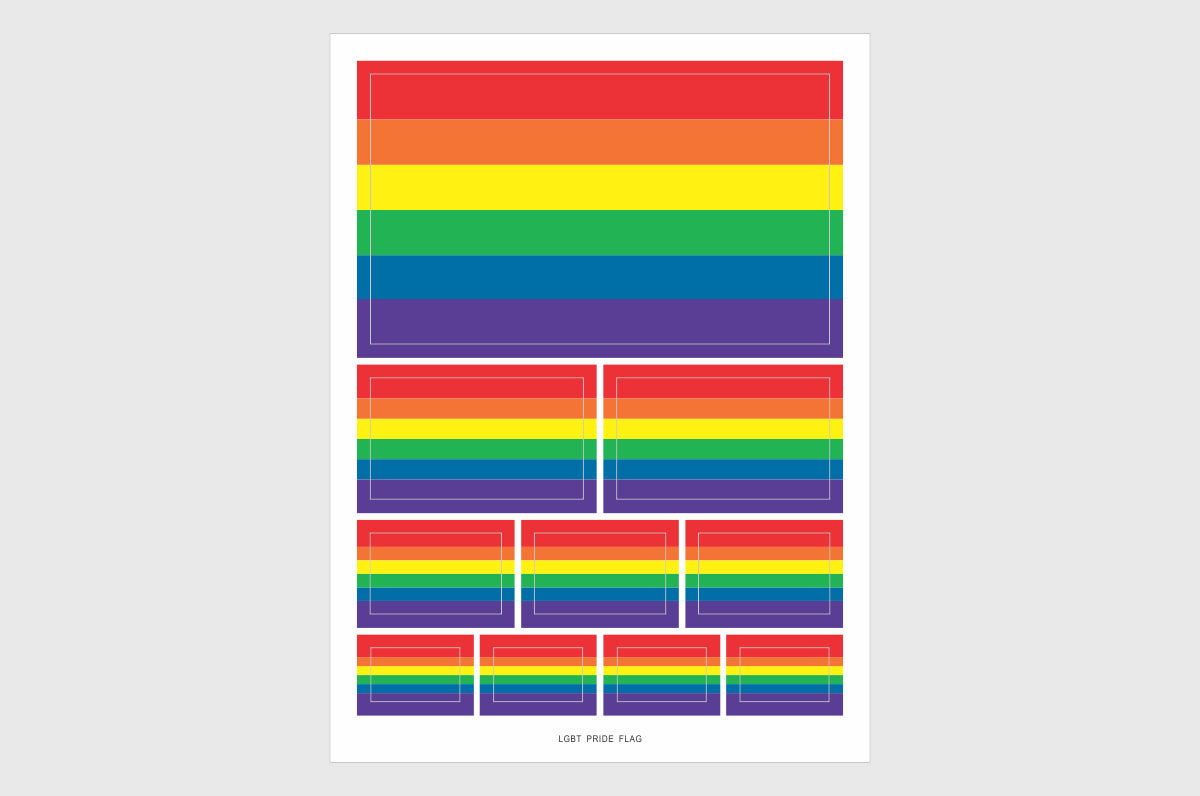 LGBTQ Pride Flag Stickers