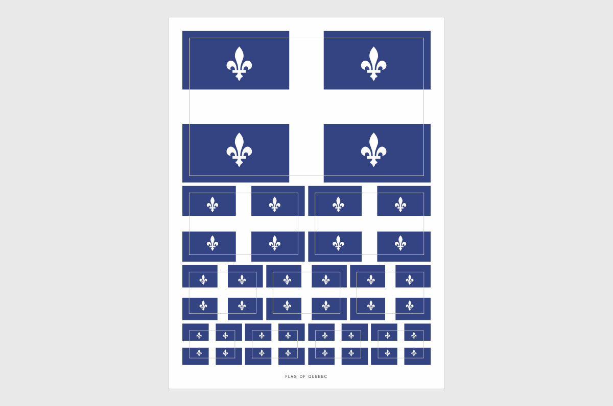 Quebec Flag Stickers