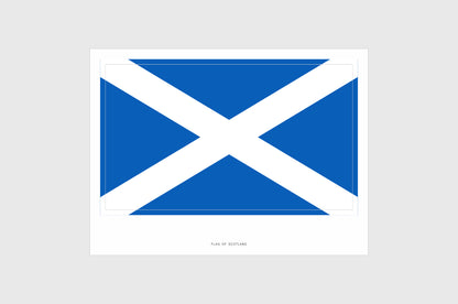 scottish flag stickers