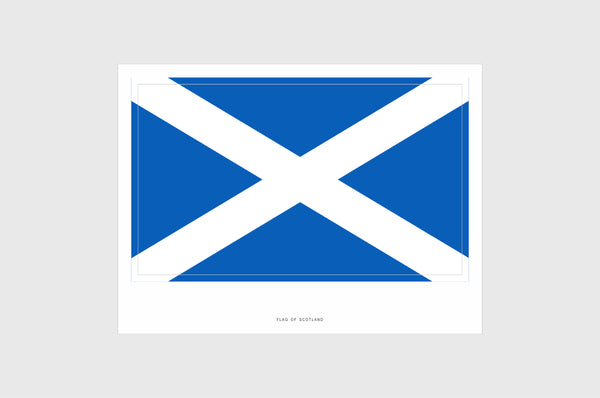 Scotland Flag Stickers